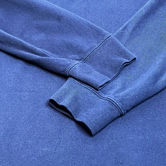 Polo Ralph Lauren navy blue 1/4 zip estate rib shirt size XL - Picture 12 of 15